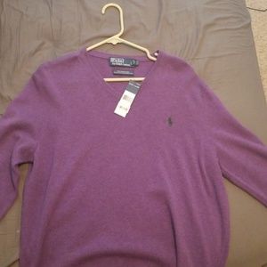 Polo Sweater , Green Logo